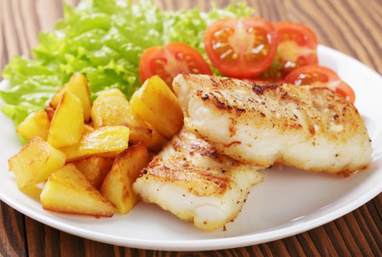 lemony walnut crusted fish fillets