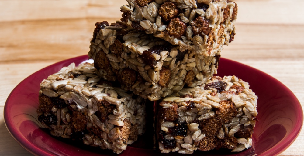 Almond Butter-Chocolate Chip Cereal Treats - The Family Dinner Project ...