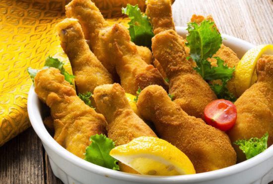 Oven fried chicken