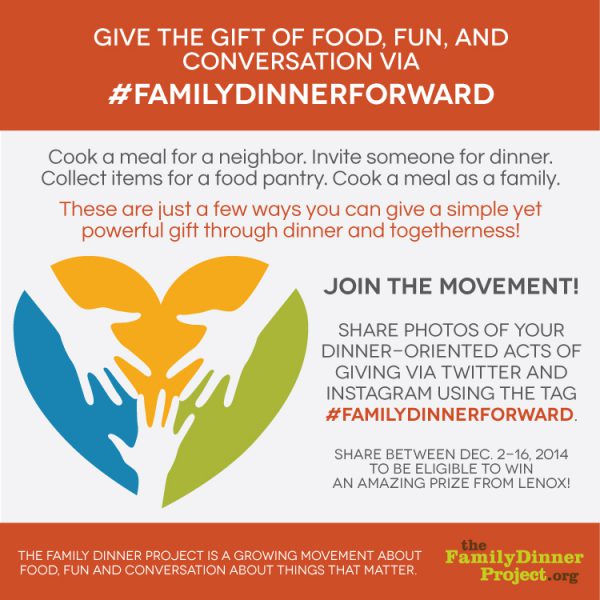 #familydinnerforward-contest