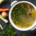 slow cook vegetable stock