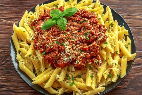 Spaghetti meat sauce