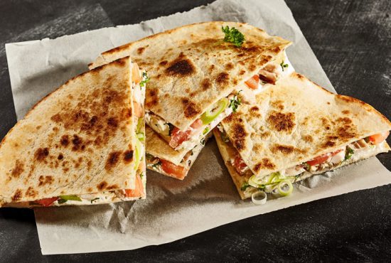 Baked Veggie quesadillas