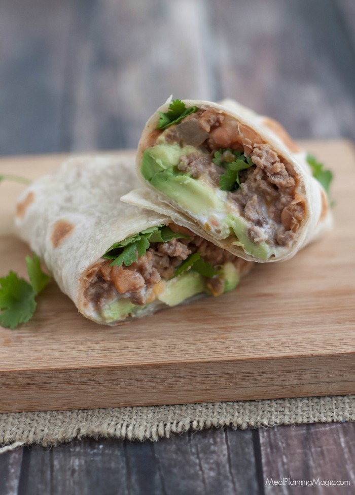 Burritos De Carne De Res Y Frijol - The Family Dinner Project - The ...