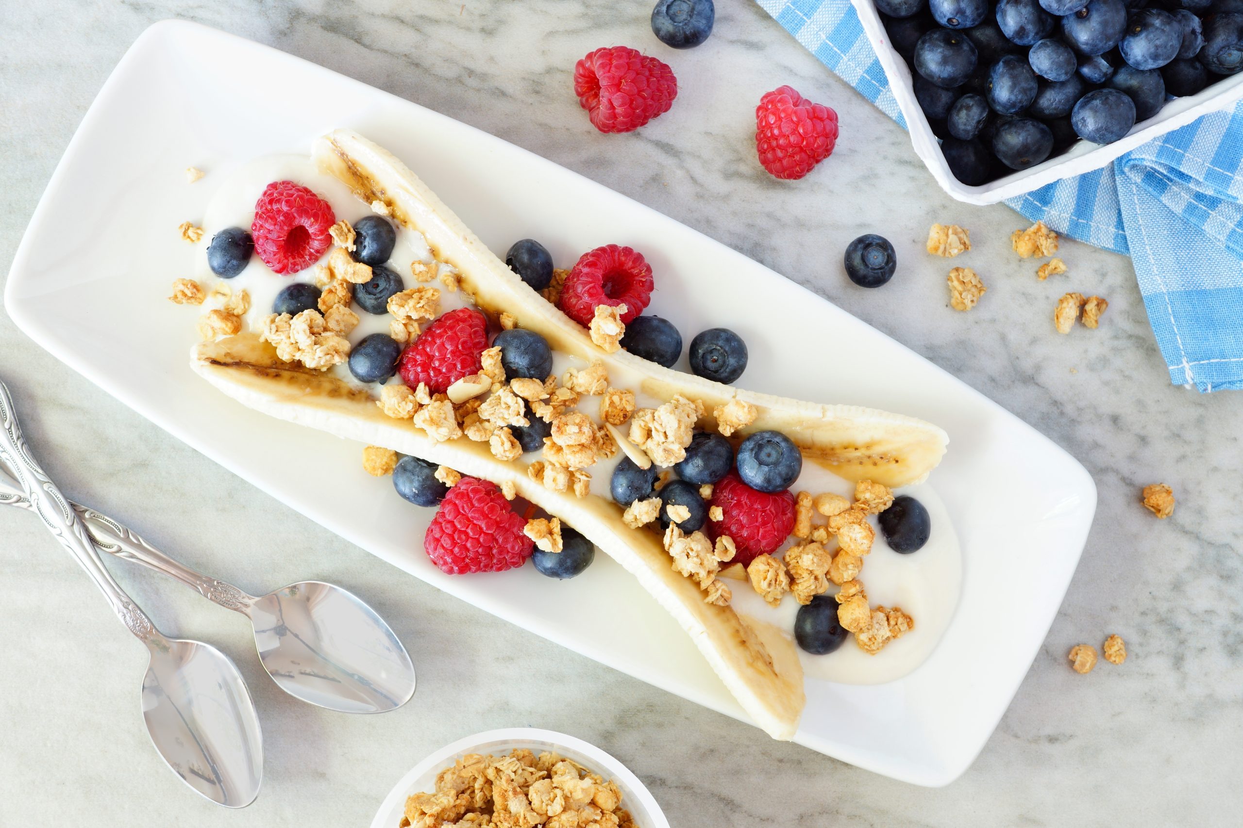 Yogurt Banana Splits - The Family Dinner Project - The Family Dinner ...