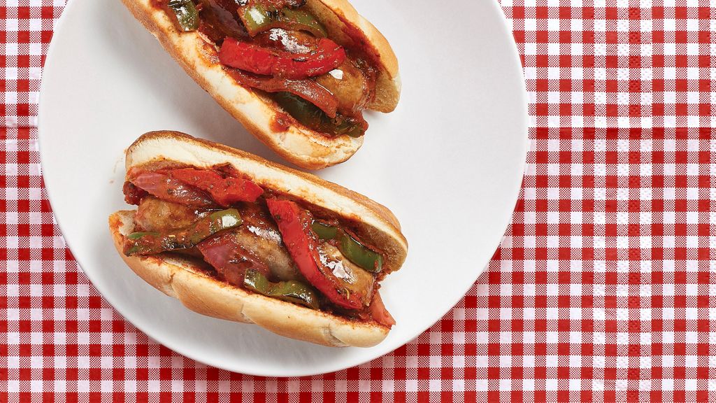 Balsamic Sausages and Peppers The Family Dinner Project The Family