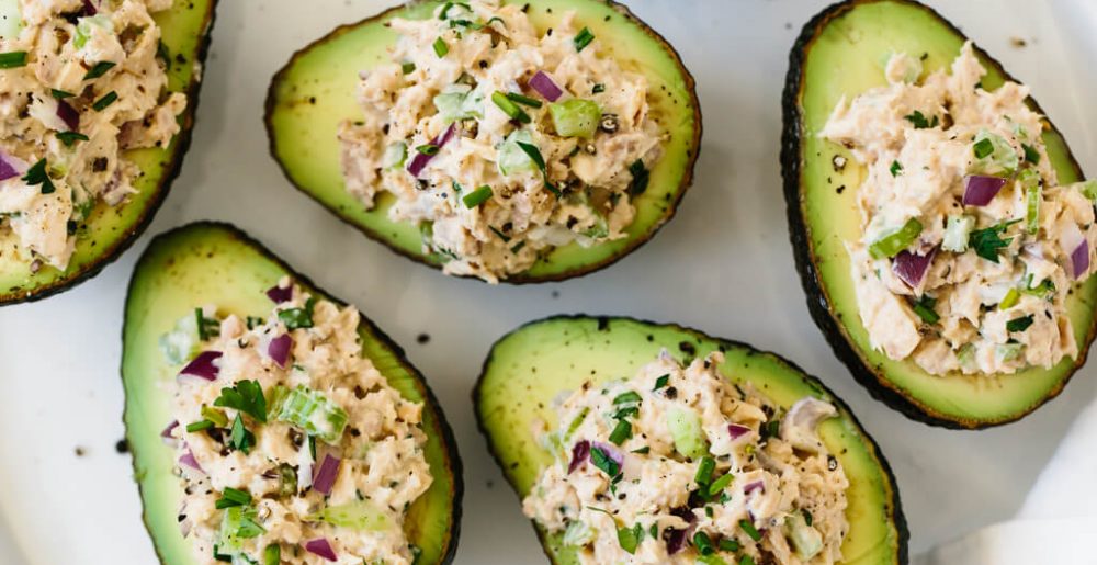Tuna Stuffed Avocados - The Family Dinner Project - The Family Dinner ...