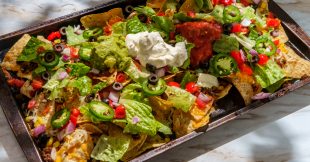 Build Your Own Baked Nachos