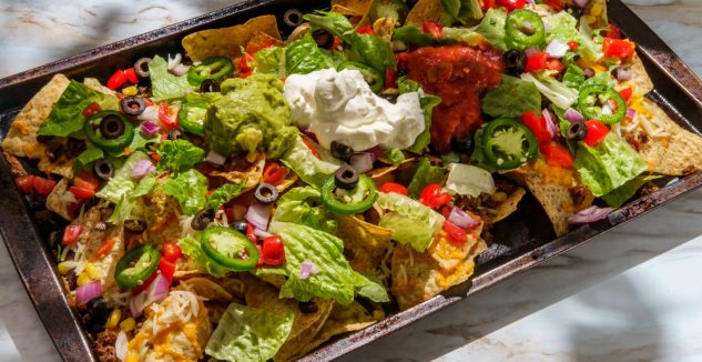 Build Your Own Baked Nachos