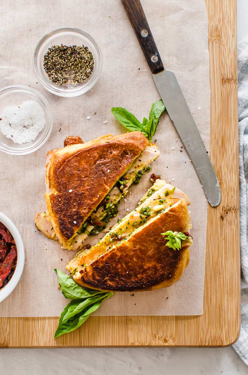 Turkey Pesto Paninis Recipe - The Family Dinner Project - The Family ...