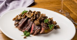 Trident Tri-Tip with Coronado Sauteed Mushrooms